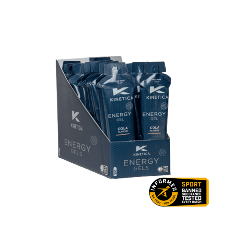 Fara cofeina - Energy Gel – Berry Burst, Kinetica, 70 g