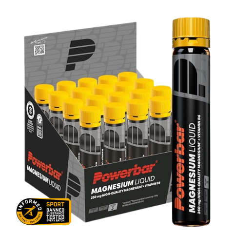 Minerale - Magnesium Liquid, Powerbar, cut / 20 fl x 25 ml