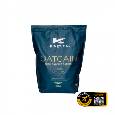 Carb+protein shake - OATGAIN  Chocolate Caramel Nut, Kinetica, 4,8 kg