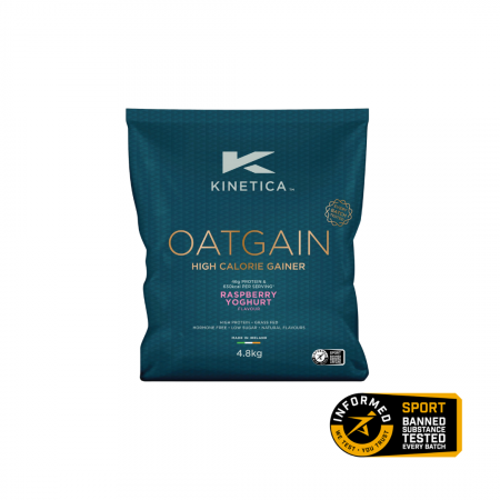 Carbohidrati & Energie - OatGain  Raspberry Yoghurt, Kinetica, 4,8 kg