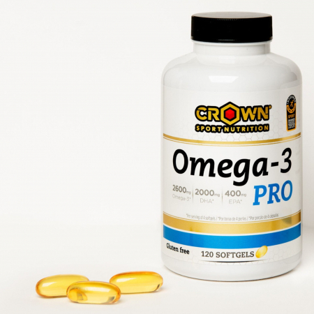 Omega 3 PRO Solutex®, Crown Sport Nutrition, 120 softgels [1]