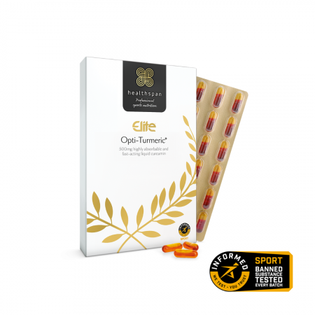 Curcumina / Turmeric (anti-inflamator) - Opti‑Turmeric, Healthspan Elite, 120 caps