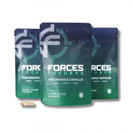Adaptogeni - Tonus ai atentie - Performance Capsules, Forces Focused, 60 capsule