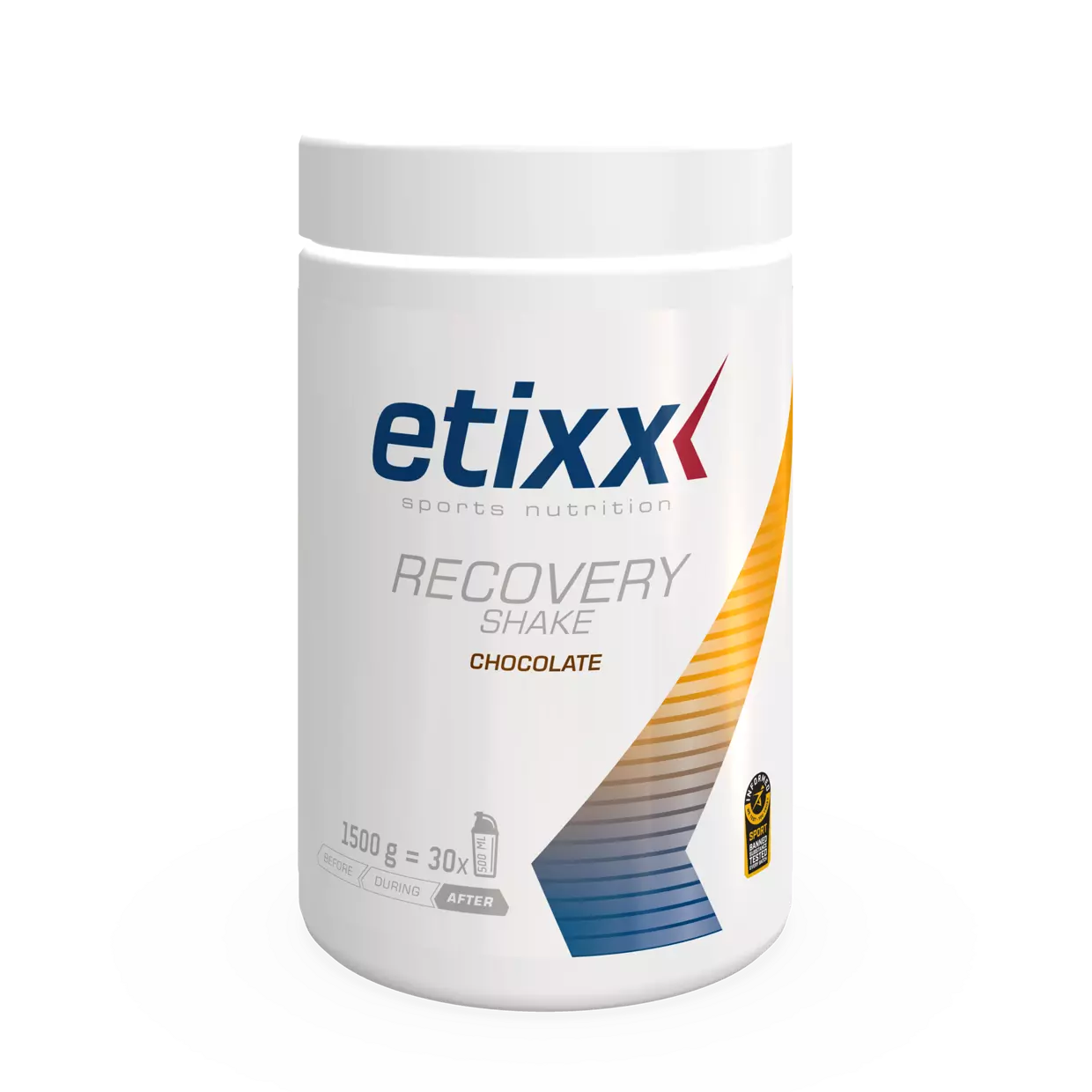 Recovery Shake Ciocolata, Etixx, 1500 g [1]