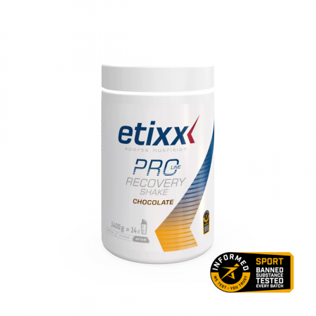 Hidratare & Izotonice - Recovery Shake PRO LINE Ciocolata, Etixx, 1400 g