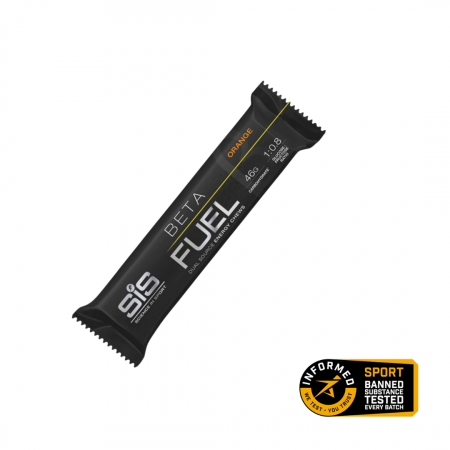 Energy (carbohidrati) - SiS Beta Fuel Energy Chew / Jeleu – Orange, Science in Sport, 60 g (2 x 30 g)
