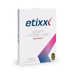 Sport Hydro Tabs, 3 × 15 tablete, Zmeură, Etixx [2]