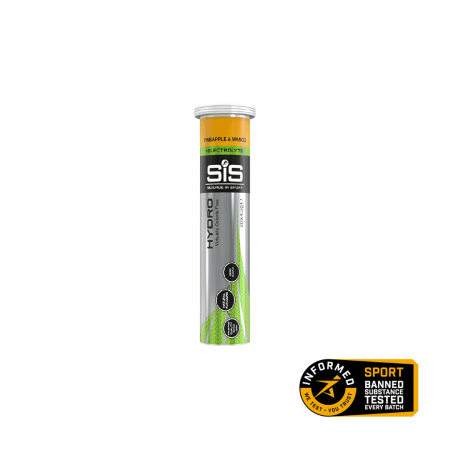 Multivitamine - Tablete de Hidratare SiS GO Hydro Ananas și Mango, Science in Sport, 20 tablete