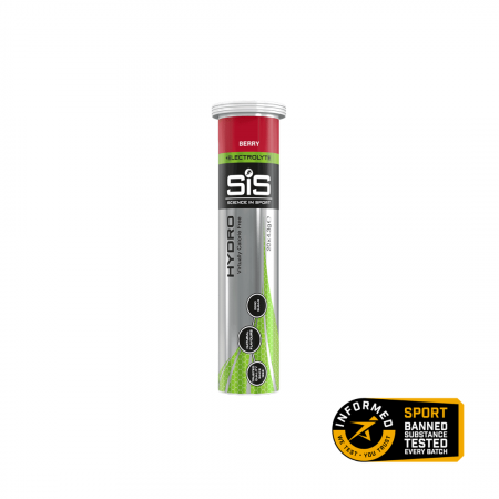 Multivitamine - Tablete de Hidratare SiS GO Hydro Fructe Roșii, Science in Sport, 20 tablete