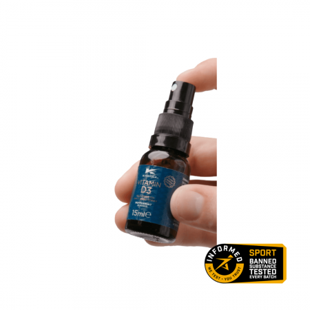 Vitamina D3 - Vitamin D3 3000 UI Spray, Kinetica, 15 ml, 120 doze