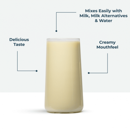 Whey Protein Banana, Kinetica, 1 kg [2]