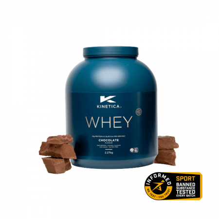 Whey Concentrate - Whey Protein Chocolate, Kinetica, 2,27 kg