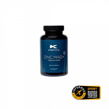 Minerale - Zinc Mag+, Kinetica, 90 tablete