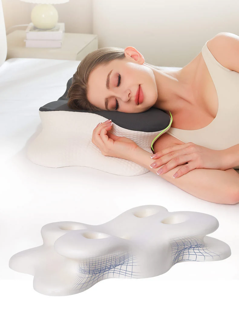 Pernă fluture ergonomică HG ProLine în utilizare