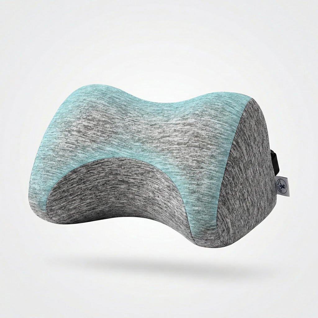 Profil curbat și material textil al suportului cervical BMP0468