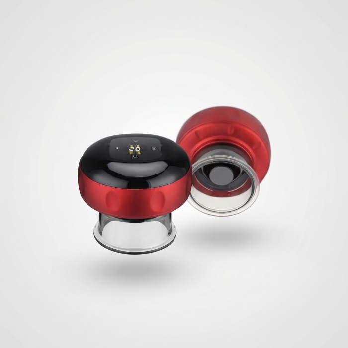 Smart Cupping Pro™ – Dispozitiv Inteligent de Masaj cu Ventuze, Încălzire și Vacuum Controlat pentru Relaxare Musculară și Recuperare [2]