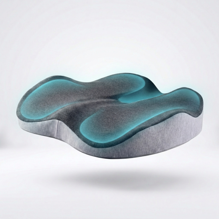 Perna ergonomica sezut memory foam pentru confort birou [2]