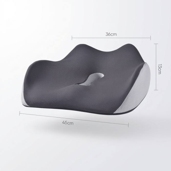 Perna ortopedica sezut memory foam pentru dureri si confort [2]