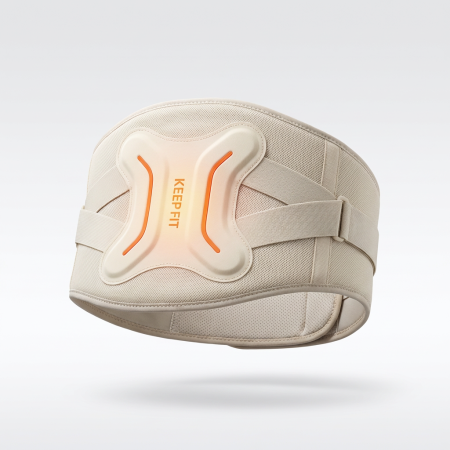 ⭐ KeepFit™ – Terapie Activă - Centura lombara cu masaj si incalzire pentru dureri de spate