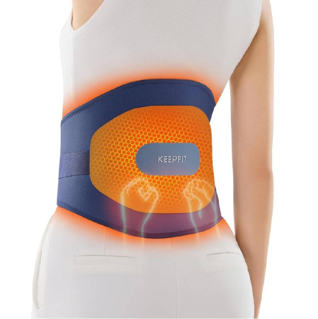 ⭐ KeepFit™ – Terapie Activă - Centura ortopedica lombara cu masaj si incalzire pentru postura