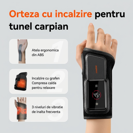 Orteza incheietura cu incalzire si masaj pentru tunel carpian [2]
