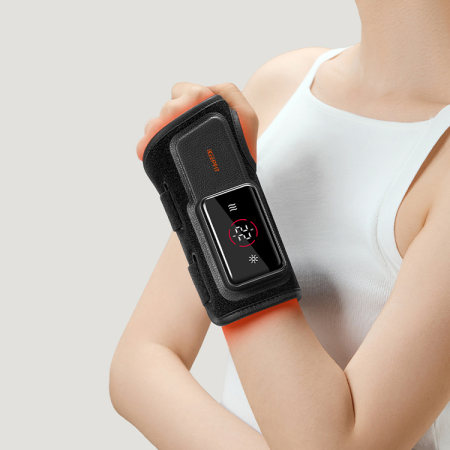 ⭐ KeepFit™ – Terapie Activă - Orteza incheietura cu incalzire si masaj pentru tunel carpian
