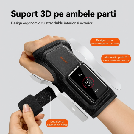 Orteza incheietura cu incalzire si masaj pentru tunel carpian [3]