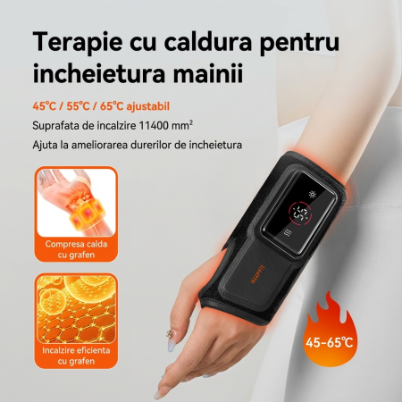 Orteza incheietura cu incalzire si masaj pentru tunel carpian [4]