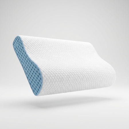 Perne ergonomice lombare - Perna cervicala memory foam pentru sustinere gat si somn