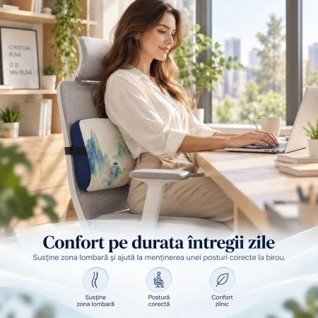 Perna lombara pentru suport spate si confort zilnic [4]
