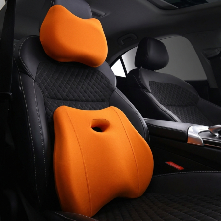 Set ergonomic cu suport lombar si perna cervicala pentru confort zilnic [3]