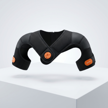 ⭐ KeepFit™ – Terapie Activă - Orteza umar cu incalzire si masaj pentru dureri si recuperare