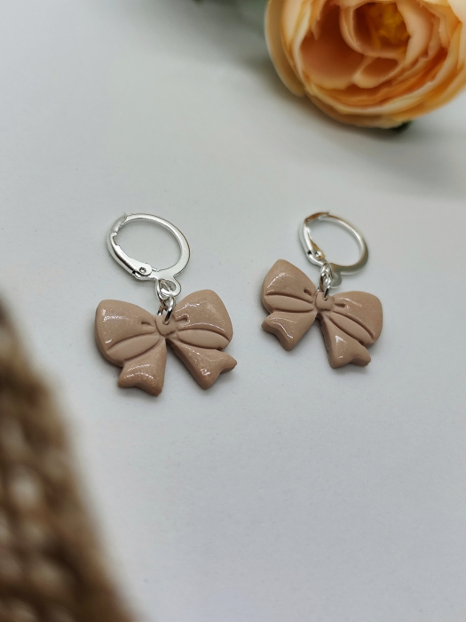 Cercei Fundițe beige [2]