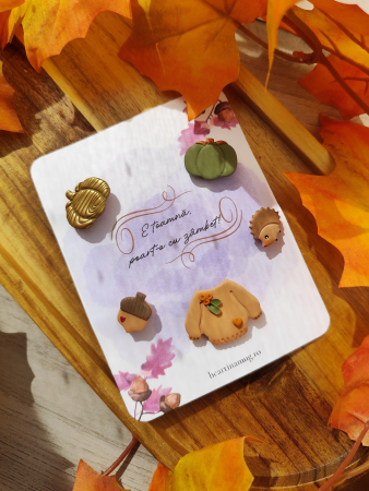 Broșe - Set broșe Autumn2