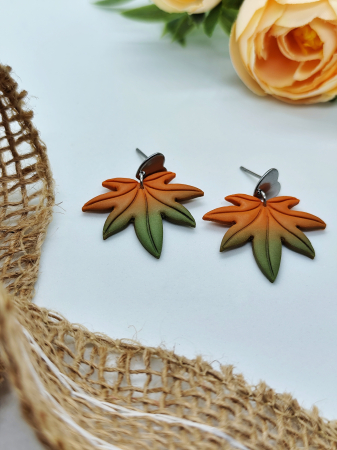 Cercei & coliere - Cercei Leaf