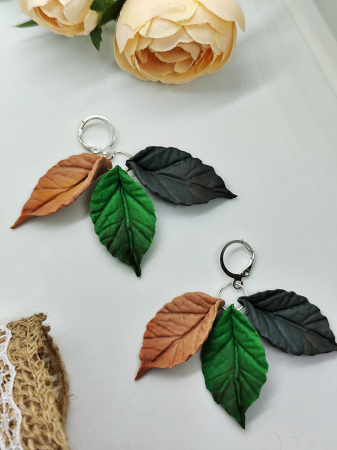 Cercei & coliere - Cercei Fall for Green