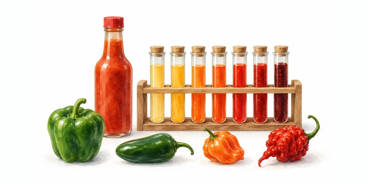 Scoville măsoară sticla, nu pe tine: ce spune de fapt numărul