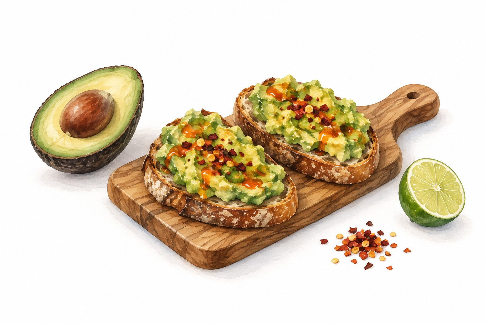 Avocado Toast Picant: Rețetă