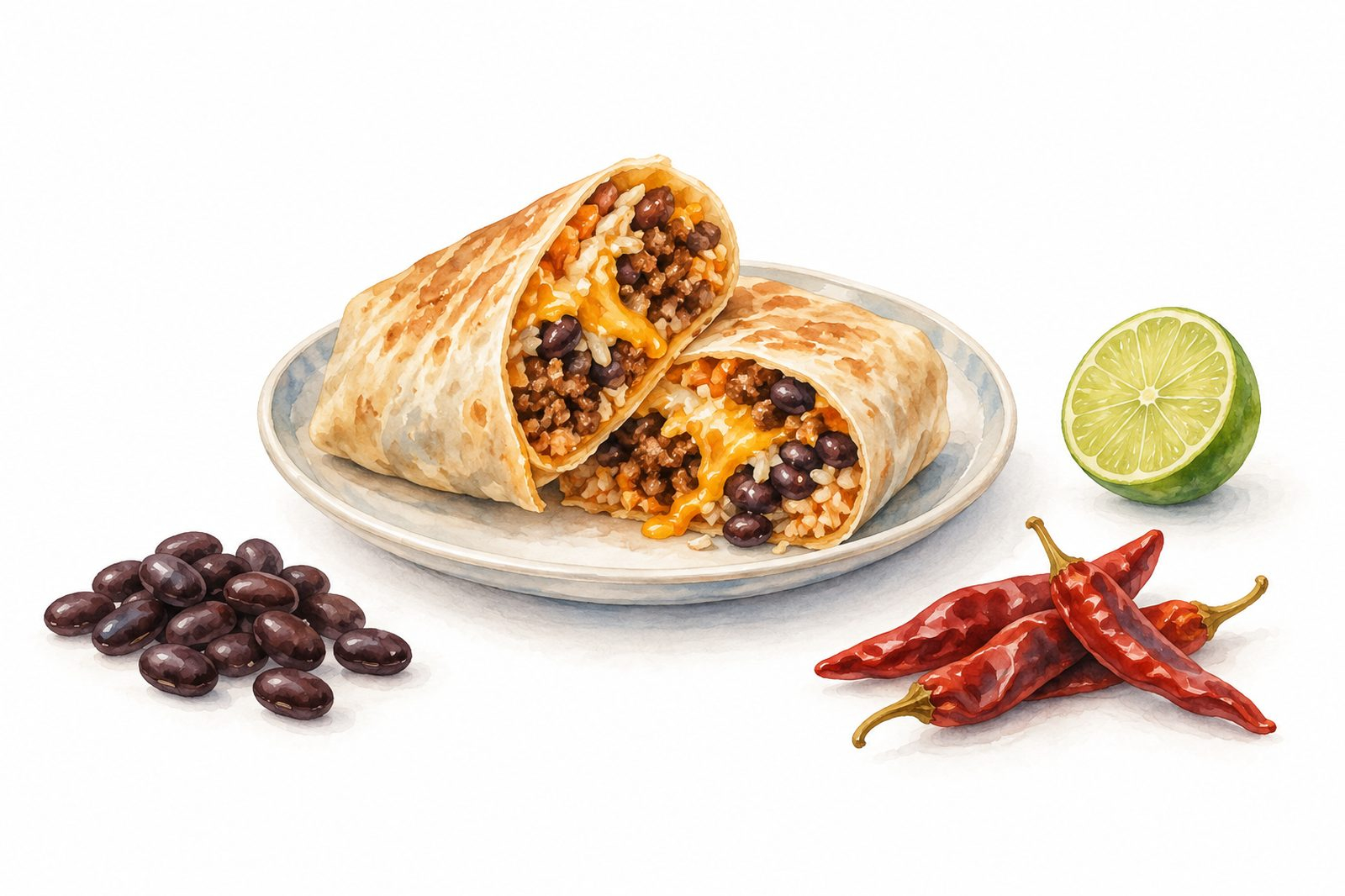 Burrito Picant: Rețetă