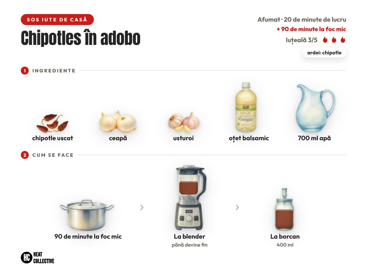 Chipotles în adobo