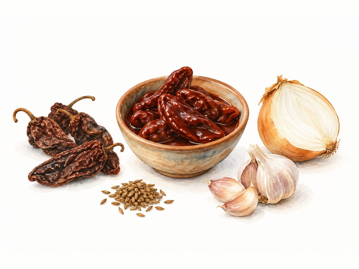 Chipotles în adobo