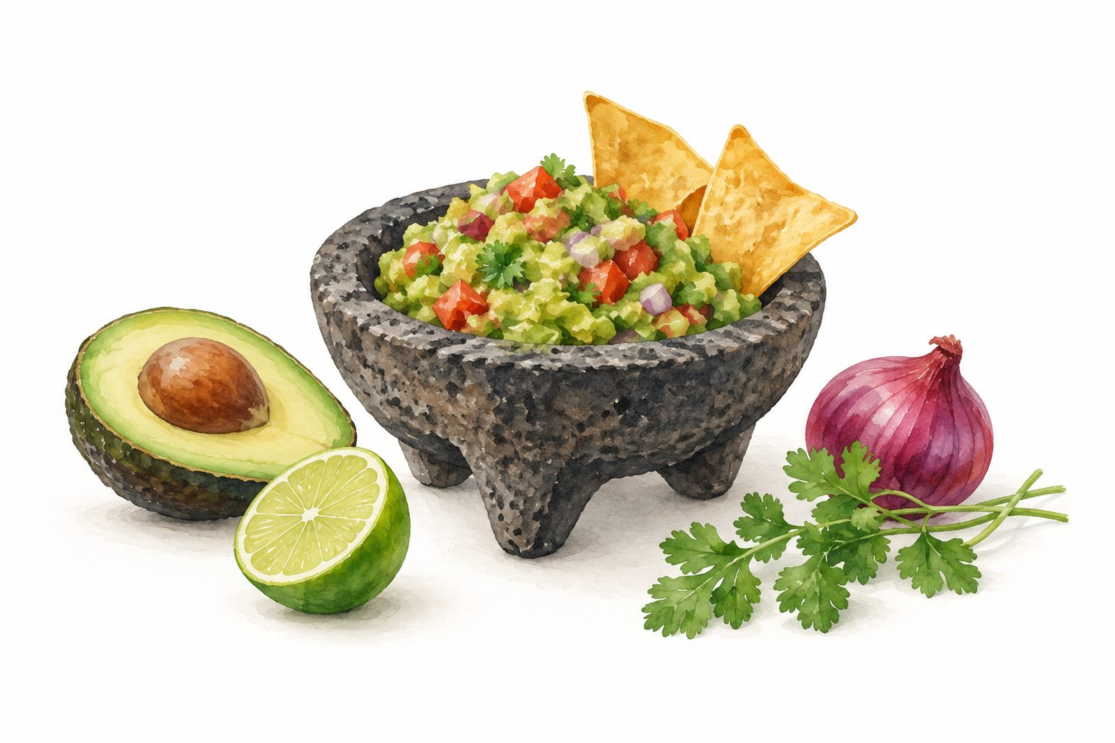 Guacamole Picant: Rețetă