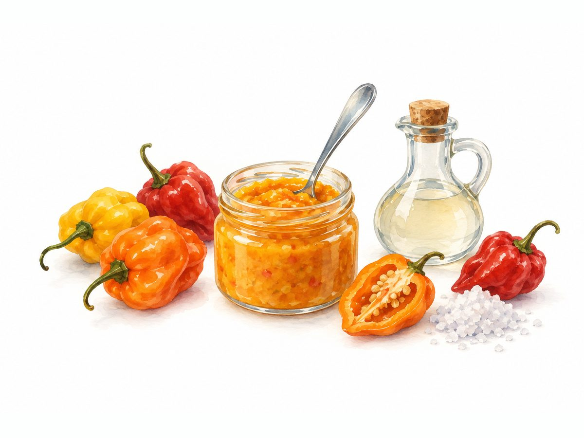 Mash caraibian de habanero