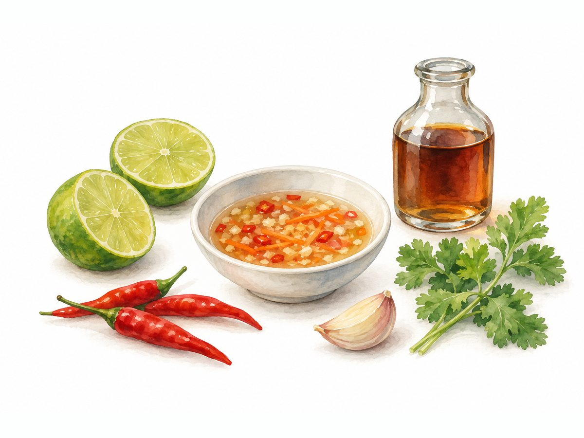 Nuoc cham: sosul de masă vietnamez