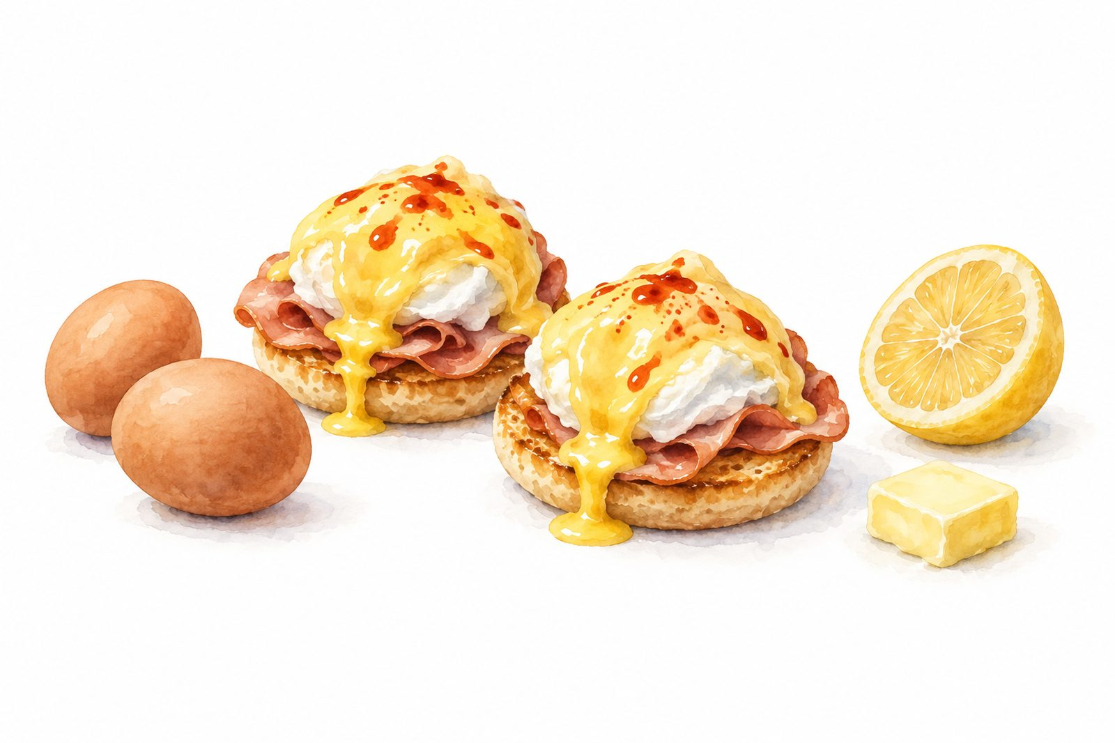 Ouă Benedict Picante: Rețetă