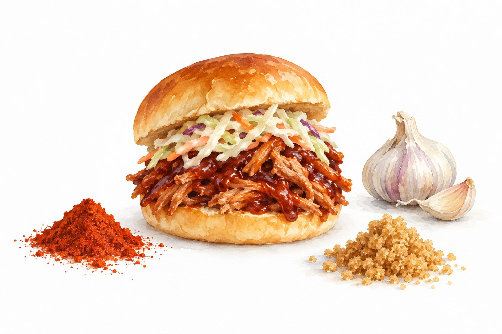 Pulled Pork Sandwich Picant: Rețetă