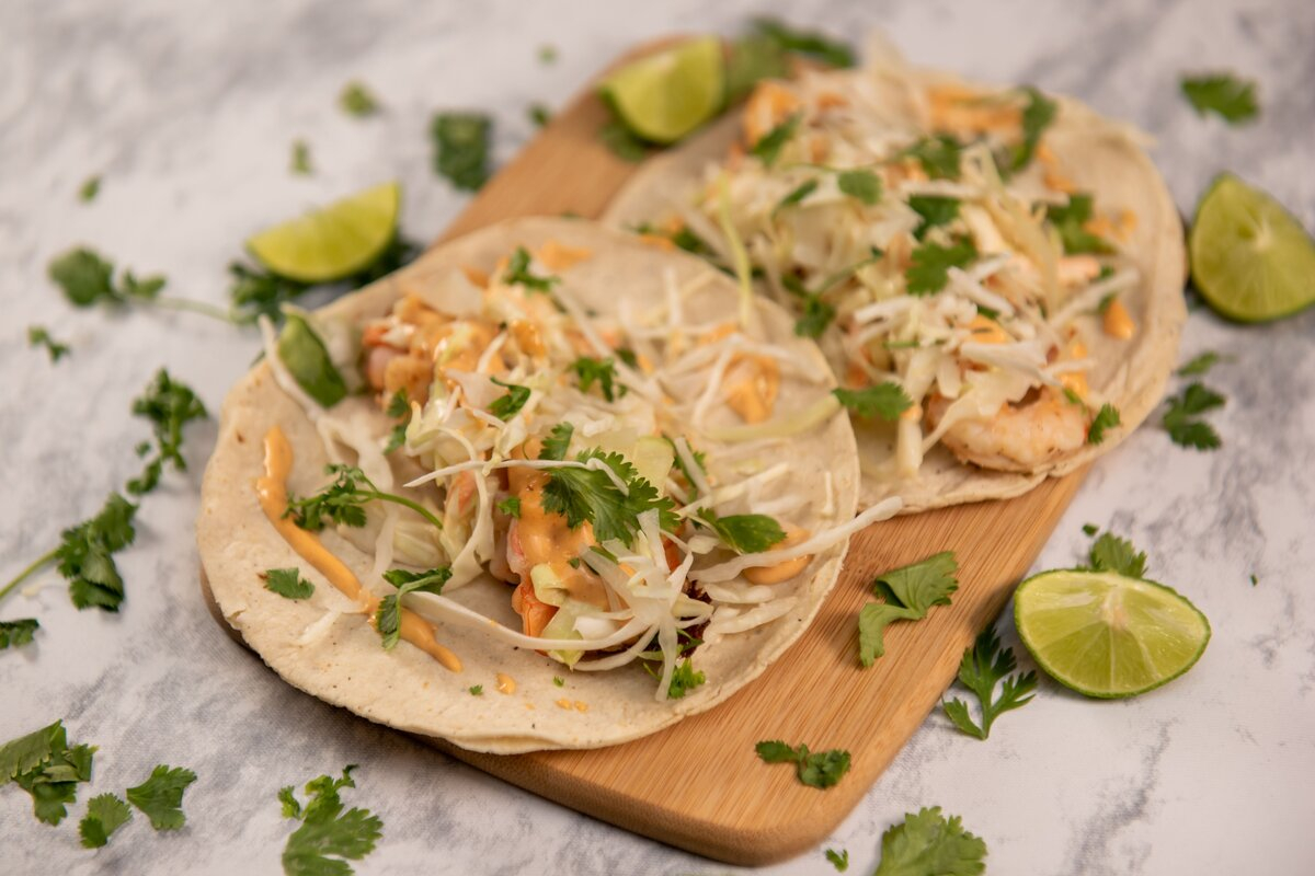 Tacos de Creveți Picanți - Rețetă