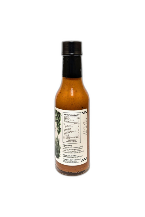 Queen Majesty Red Habanero Black Coffee Hot Sauce 148ml [3]