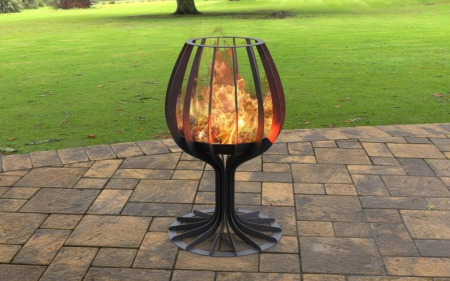 Gradina - Fire pit metalic decorativ tip cupa – vatra foc gradina