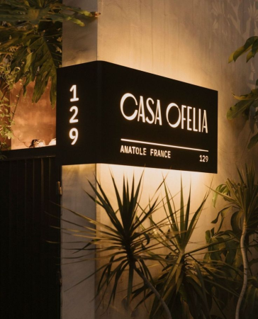 Numere casă & stradă - Placă adresă iluminată LED personalizată – semnalistică 3D premium exterior cu nume și număr casă